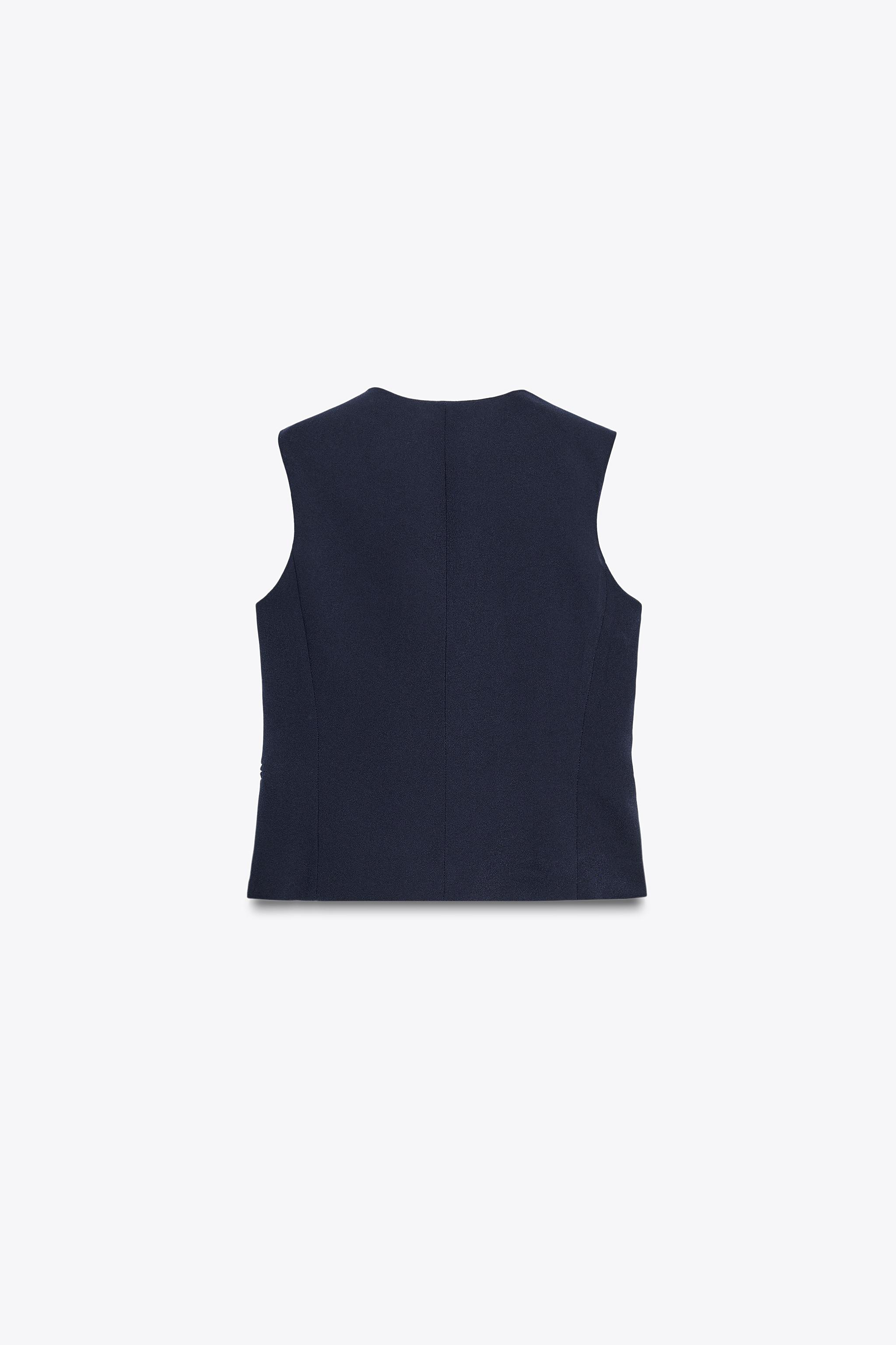 ZW COLLECTION ASYMMETRIC VEST